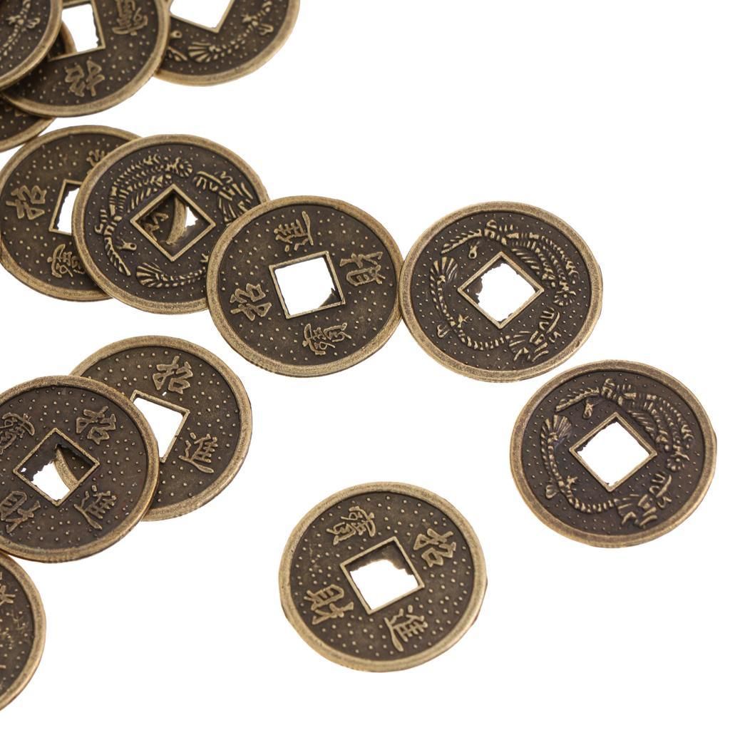 50 Pieces Fortune Auspicious   Souvenir Gifts 2cm Dia.