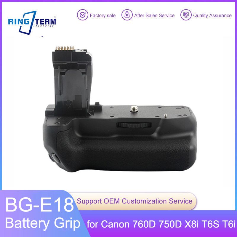 Battery Grip BG-E18 For Canon EOS 750D 760D Rebel T6i T6s X8i 8000D DSLR Camera Verticarip