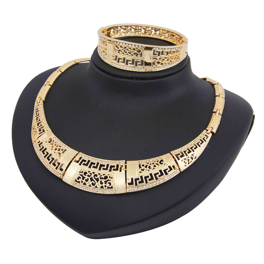 Ladies Simple Mesh Jewelry Set