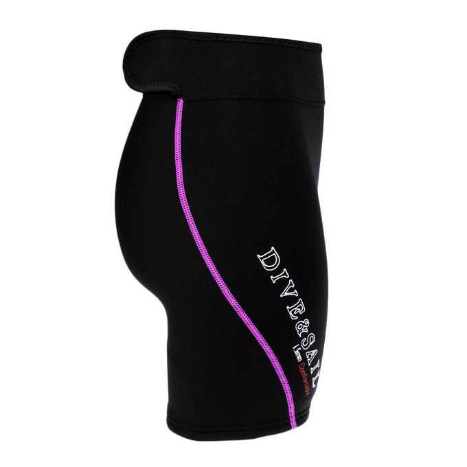 Women Men 1.5mm Neoprene Dive Shorts Jump Scuba S Purple For Women