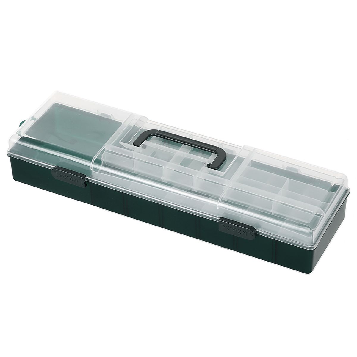 Double Layer Fishing Box Bait Storage Case Fish Lure Storage