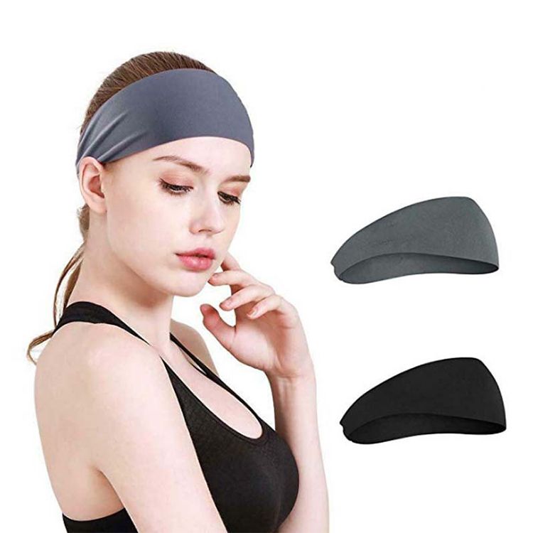 Men's Sports Headband 3Pack Sweat Absorbing Headband Unisex