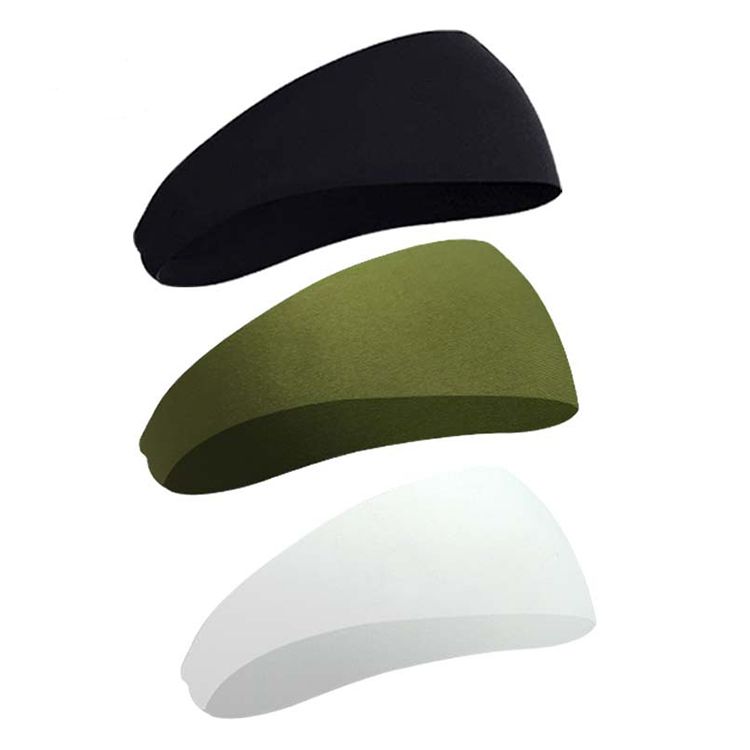 Men's Sports Headband 3Pack Sweat Absorbing Headband Unisex