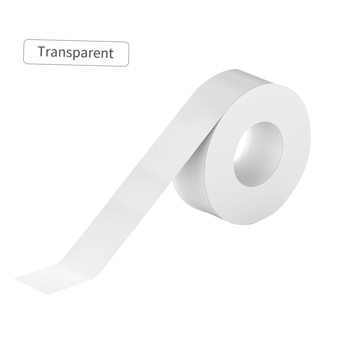 1 Roll Transparent Label Paper Sticky Tape
