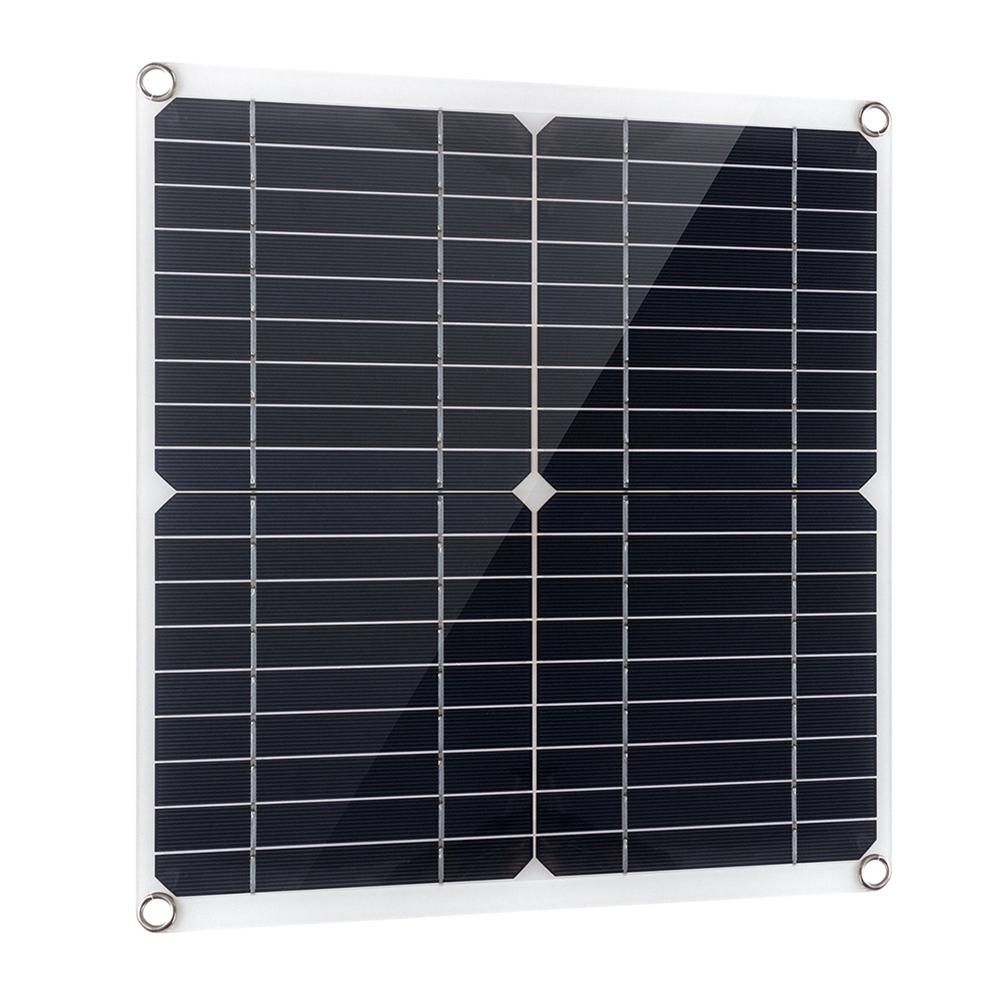 50W Solar Panel 18V Solar Cells Bank Connector Cover with