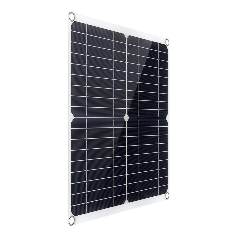 50W Solar Panel 18V Solar Cells Bank Connector Cover with