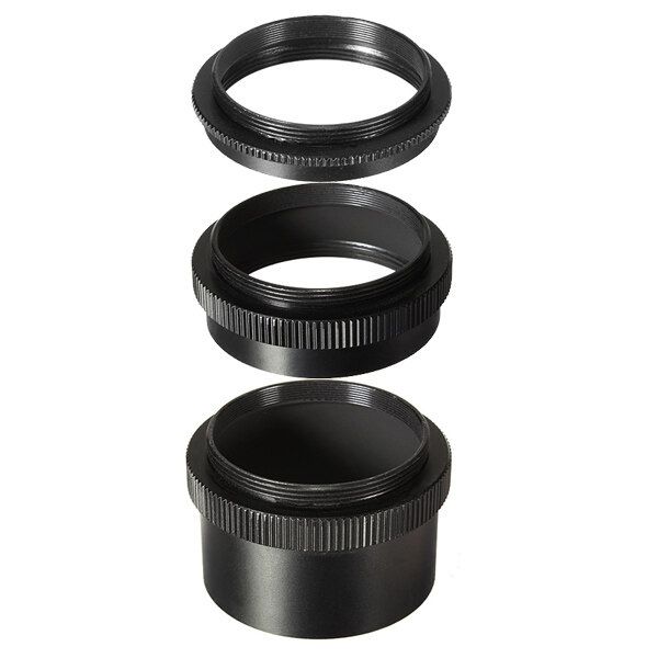 Metal M42 Macro Extension Tube Camera Lens Adapter 42mm Screw Mount 3-Ring/Set
