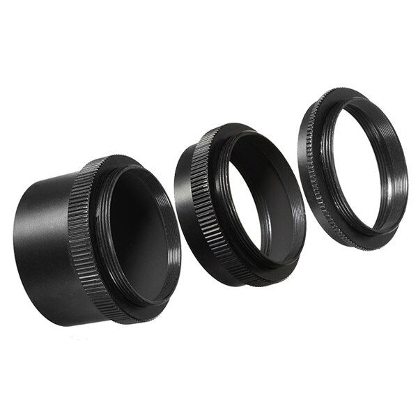 Metal M42 Macro Extension Tube Camera Lens Adapter 42mm Screw Mount 3-Ring/Set