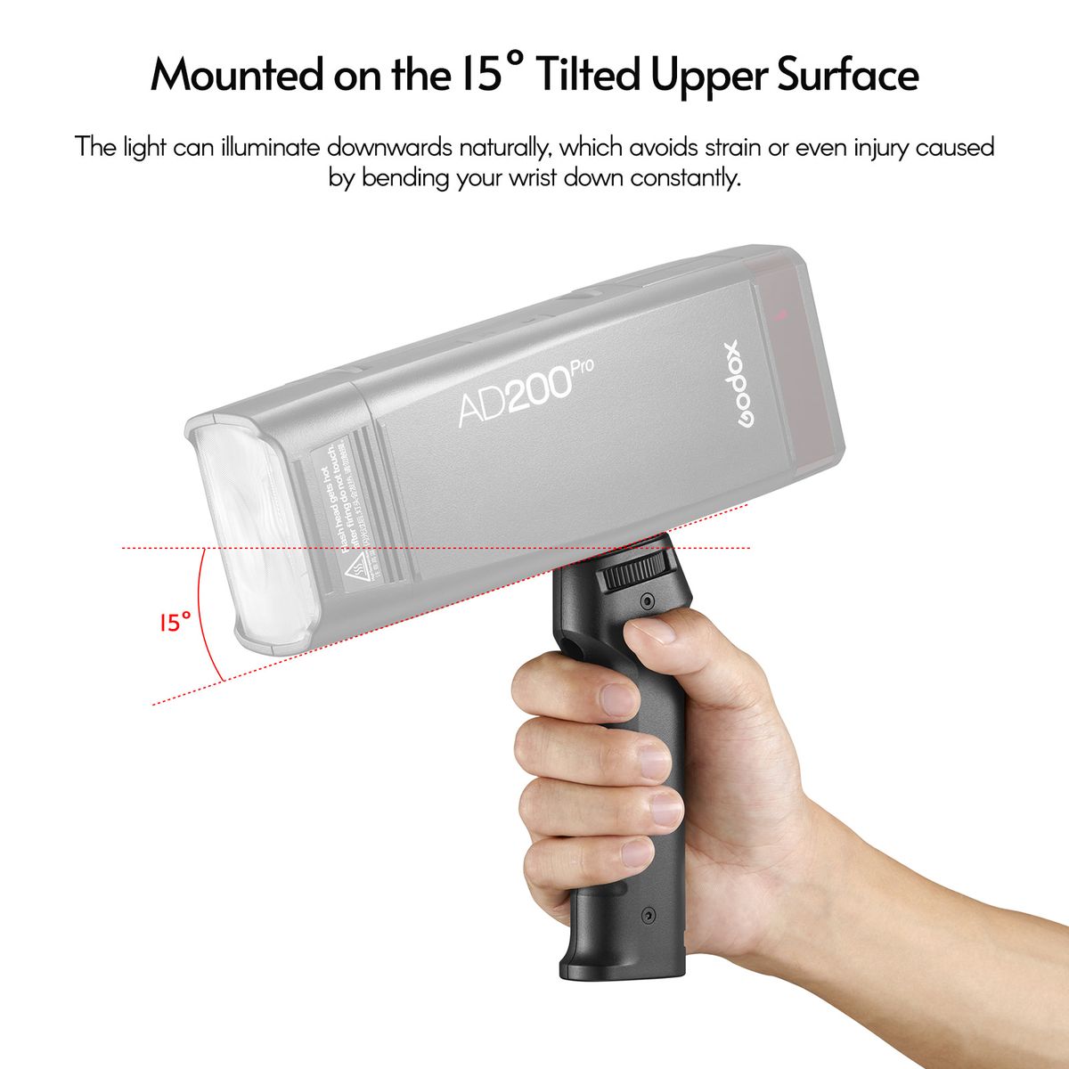 FG-100 Flash Grip Camera Speedlite Hand Grip Flash