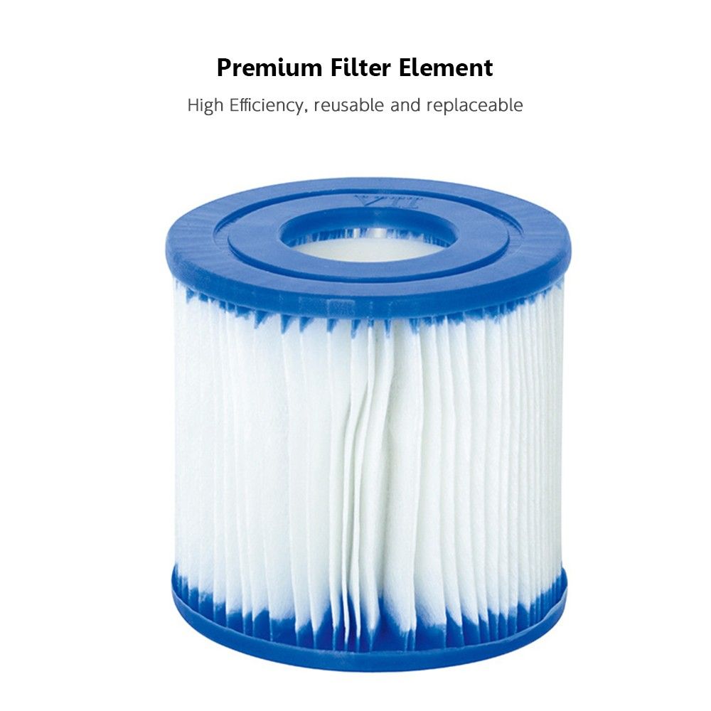 Pool Filter Pump Electric Swimming Pool Clear Cartridge