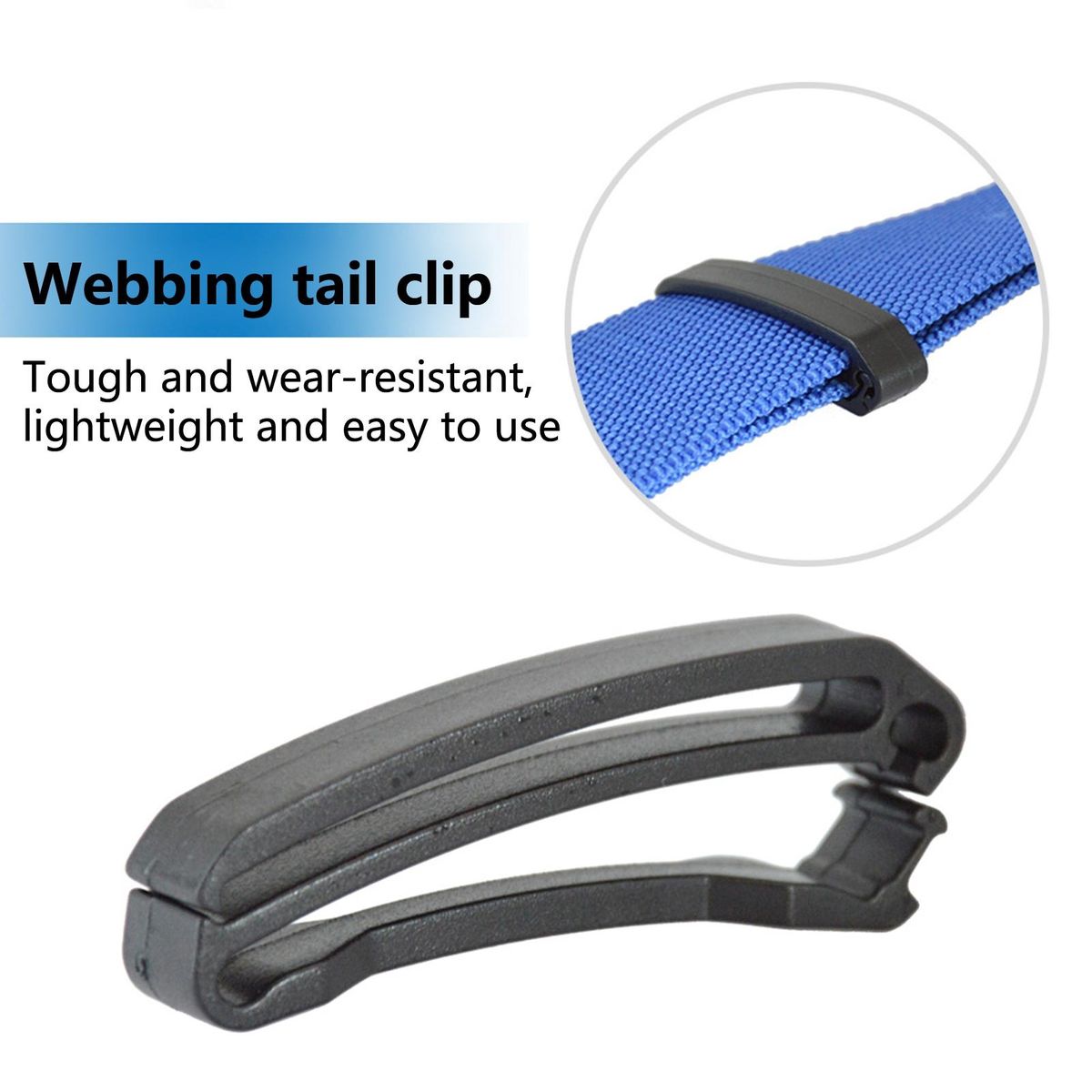 2Pcs Backpack Clips Diving Equipments Backpack Adjusting Strap