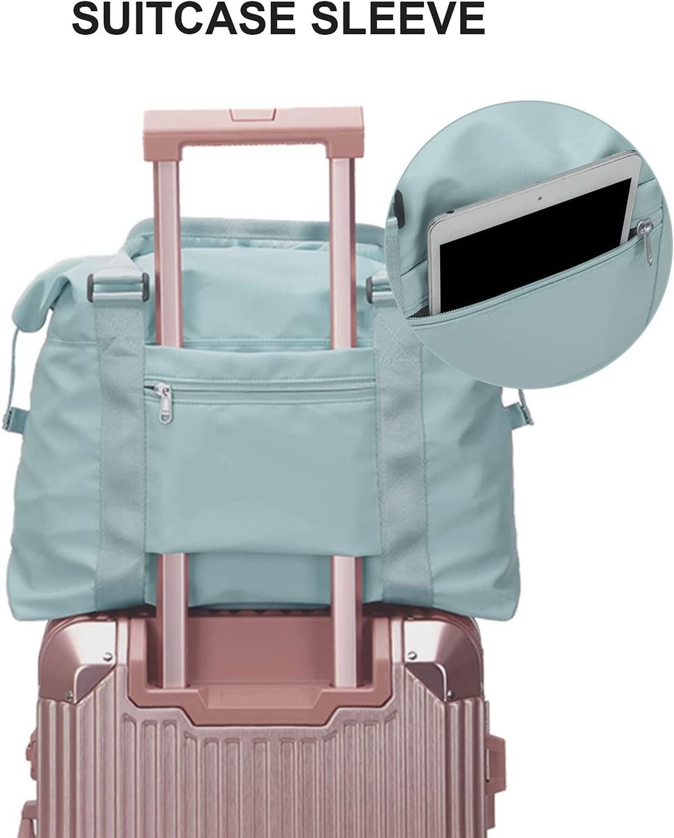 Sport Travel Duffle Bag Large Gym Tote For Women, Weekender