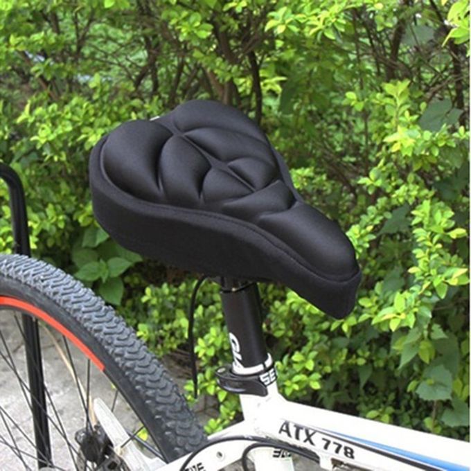 Y Ling Bi Y Le Sili One Non-slip Saddle Seat  Over  Ushion Soft Pad-black