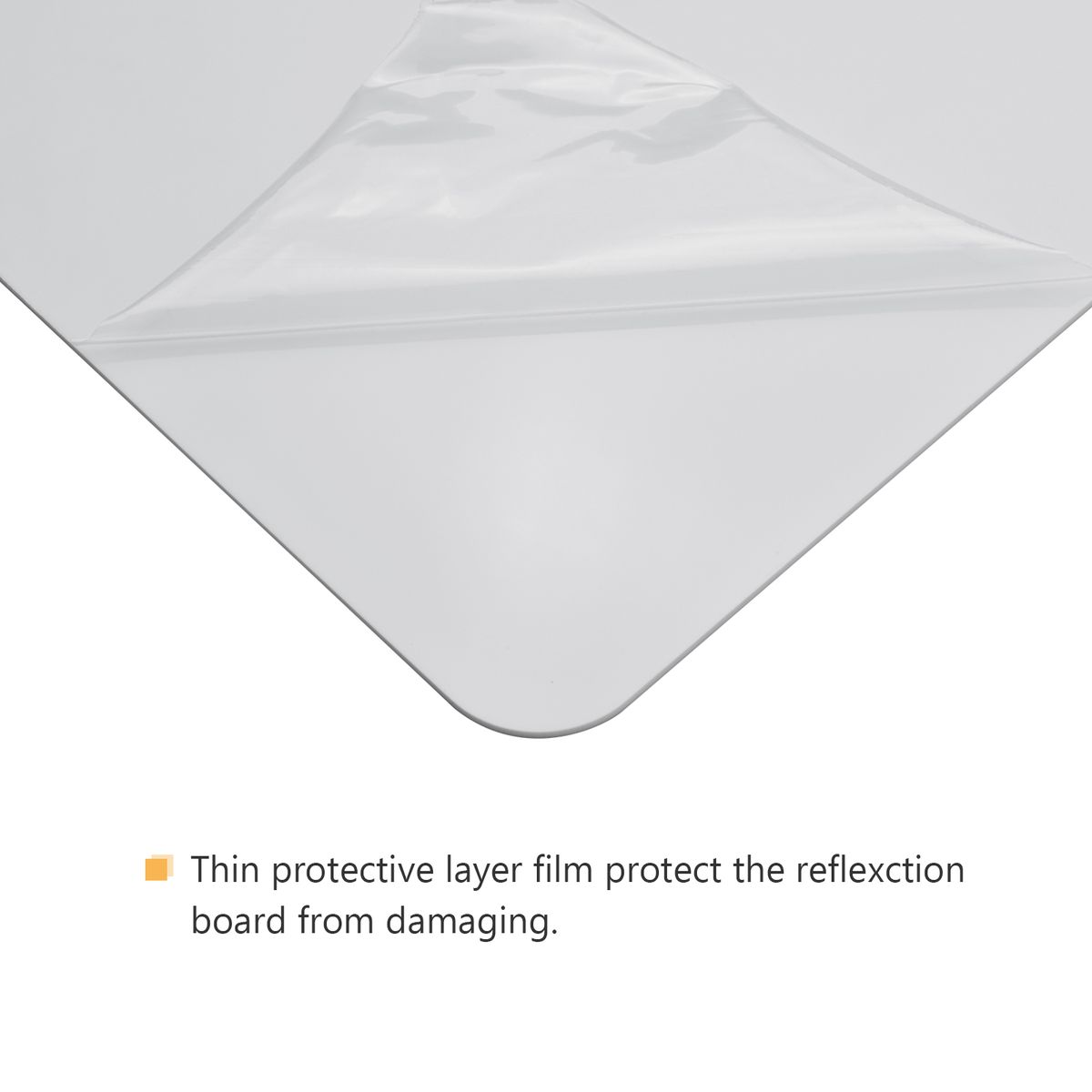 40X40cm Square Acrylic Sheet Reflection Board Photography