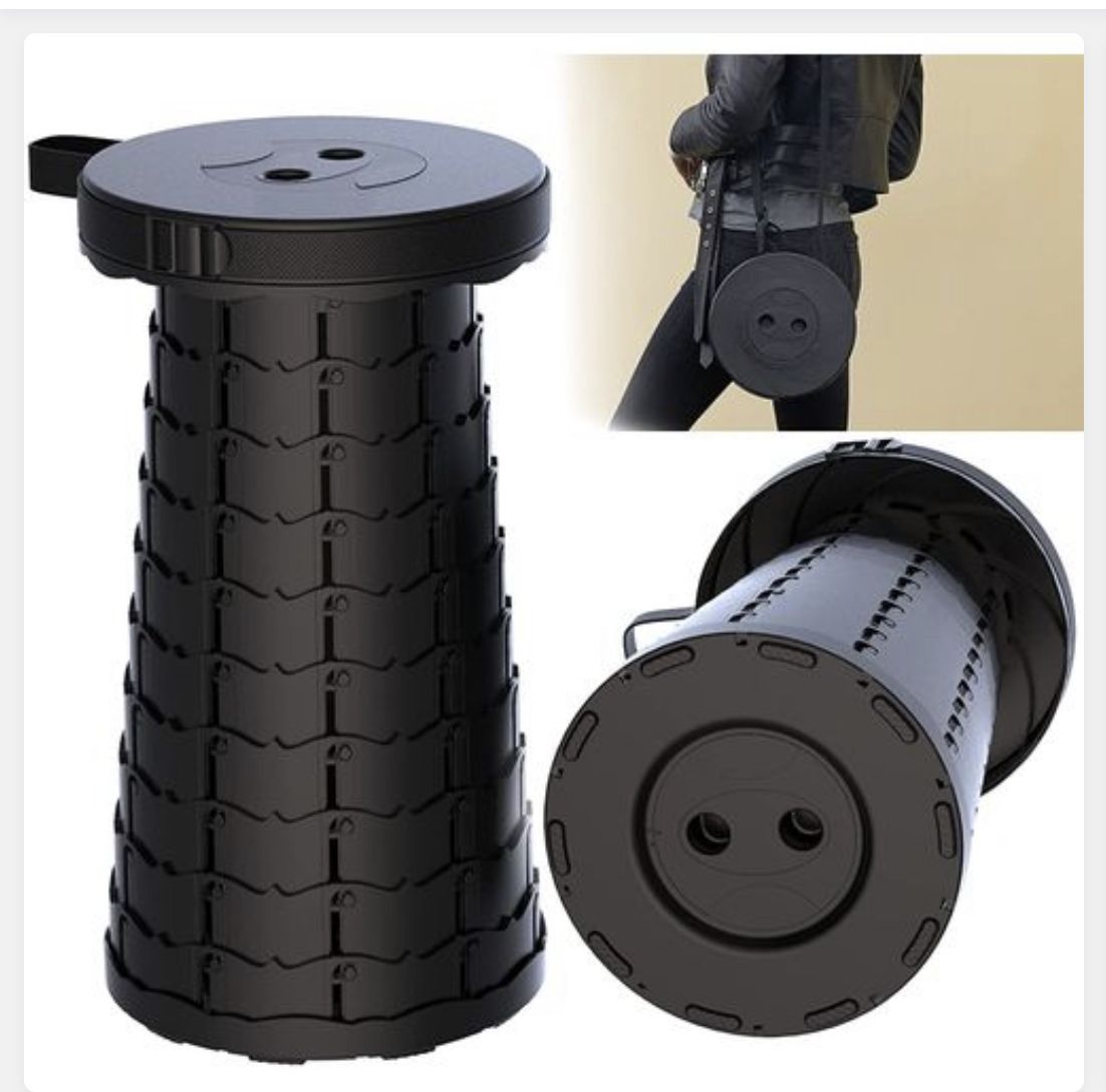 To Use Portable Adjustable Folding Stool