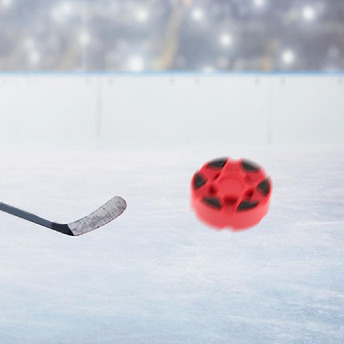 Inline Roller Hockey Puck Dryland Skate Ball Official Red