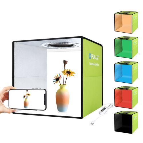 PULUZ 30cm Folding Ring Light Photo Studio Shooting Tent Box