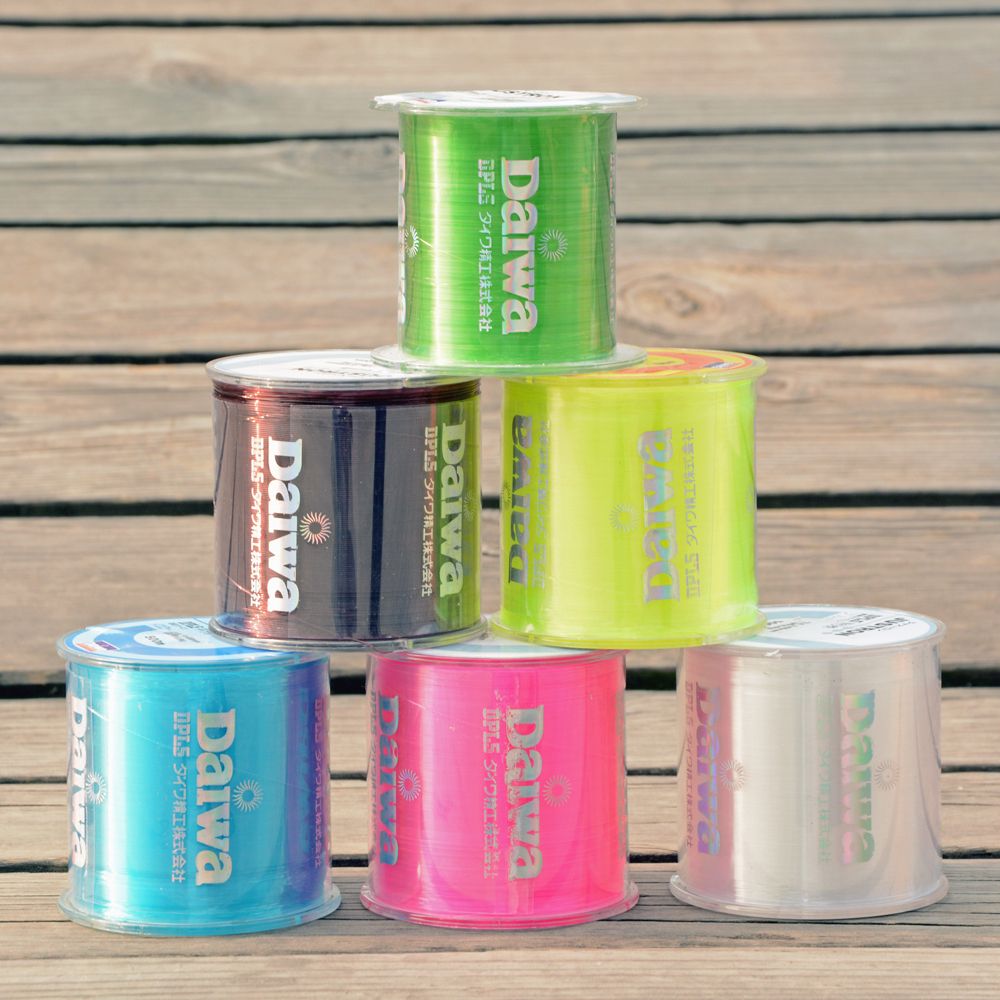 6pcs/lot500m Monofilament Strong Quality Color Nylon Fishing Line 8LB 10LB 12LB 16LB 20LB 25LB