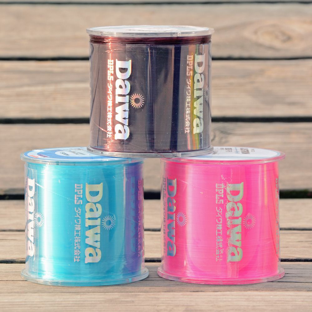 6pcs/lot500m Monofilament Strong Quality Color Nylon Fishing Line 8LB 10LB 12LB 16LB 20LB 25LB