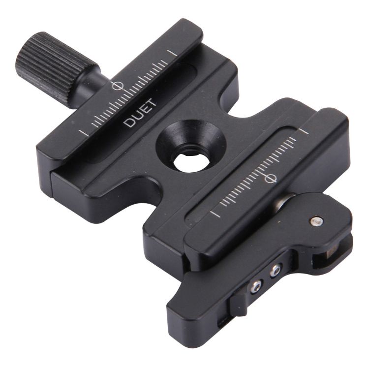 Aluminium Alloy Adjustable Knob & Lever Quick Release Clamp Plate