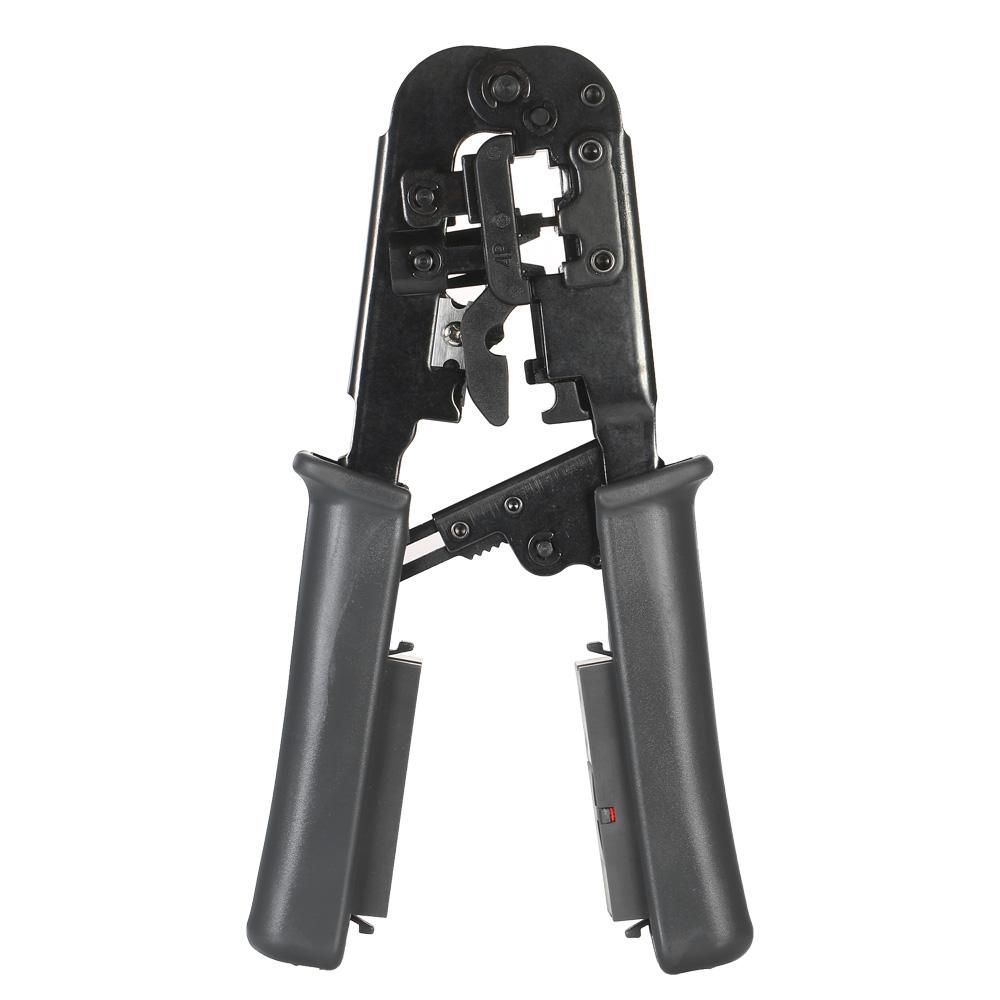 TNI-U TU-N5684CR 2 in 1 Wire Crimping and Testing Pliers RJ11 RJ12 RJ45 Cable Crimper Wire Stripper Cutter Wire Tester