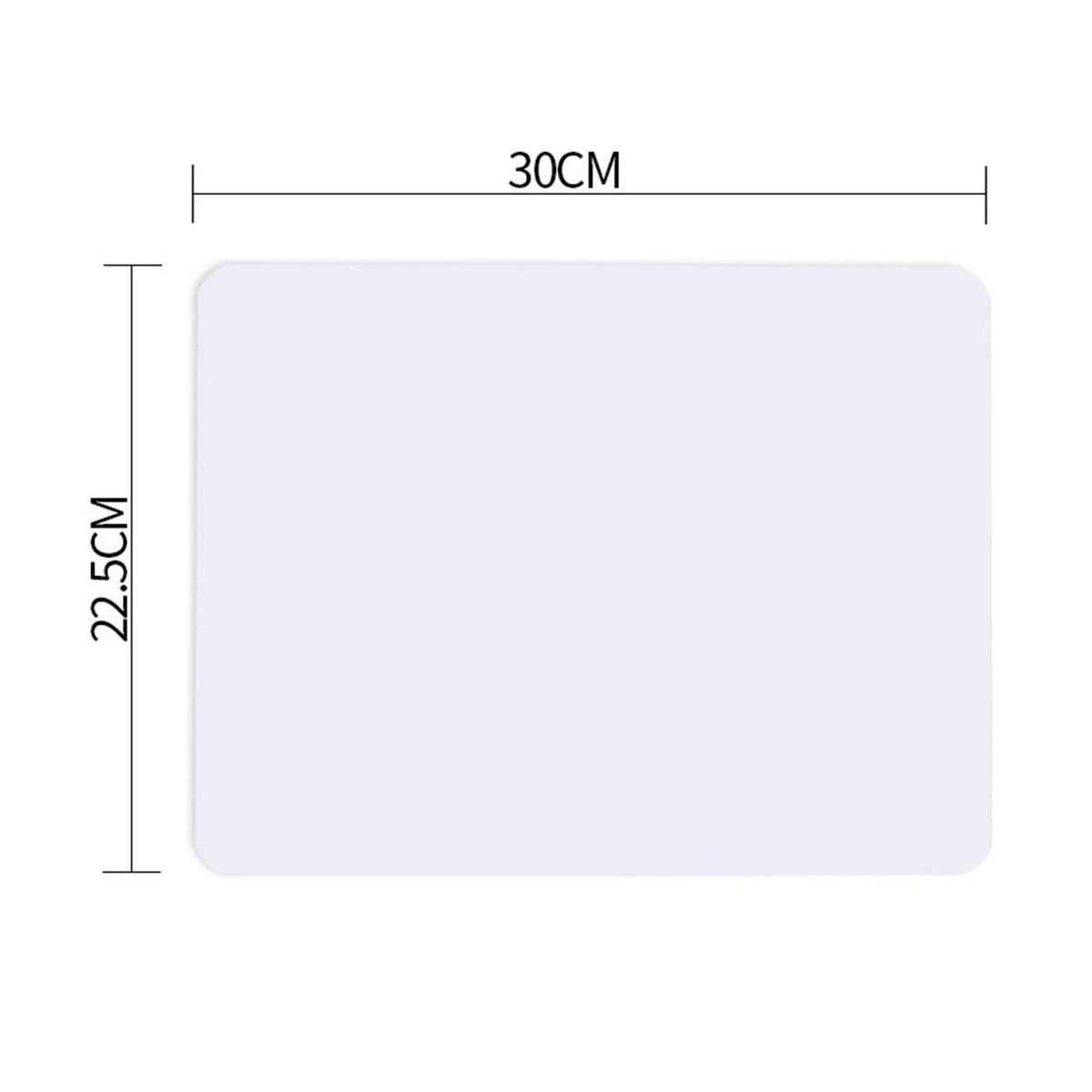 Home Use Whiteboard Versaboard Portable Reversible Mini for Messages White