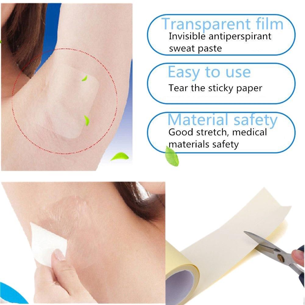 Underarm Absorbing Sweat Pads Transparent Armpit