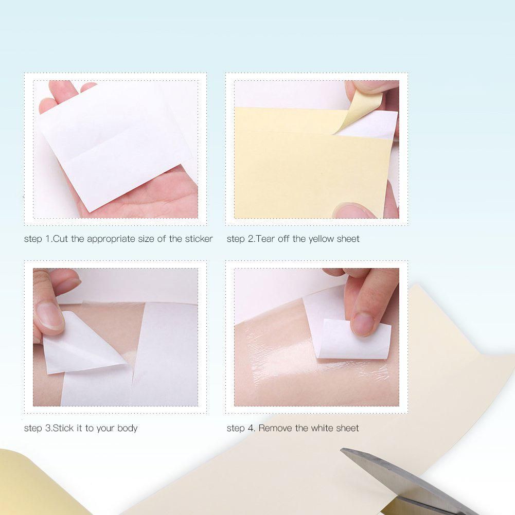 Underarm Absorbing Sweat Pads Transparent Armpit