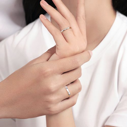 Couple S925 Silver Ring Jewelry