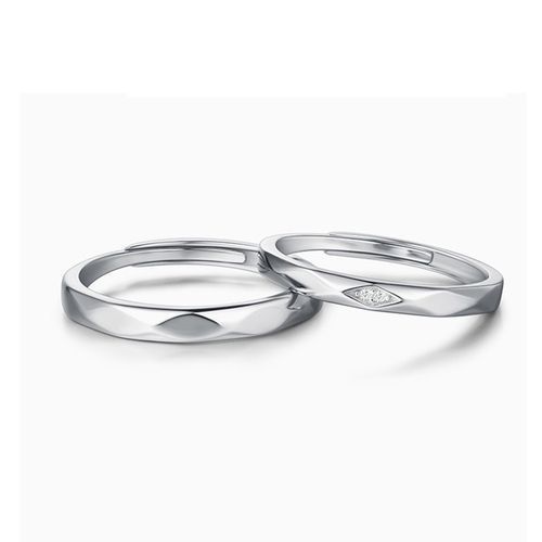Couple S925 Silver Ring Jewelry
