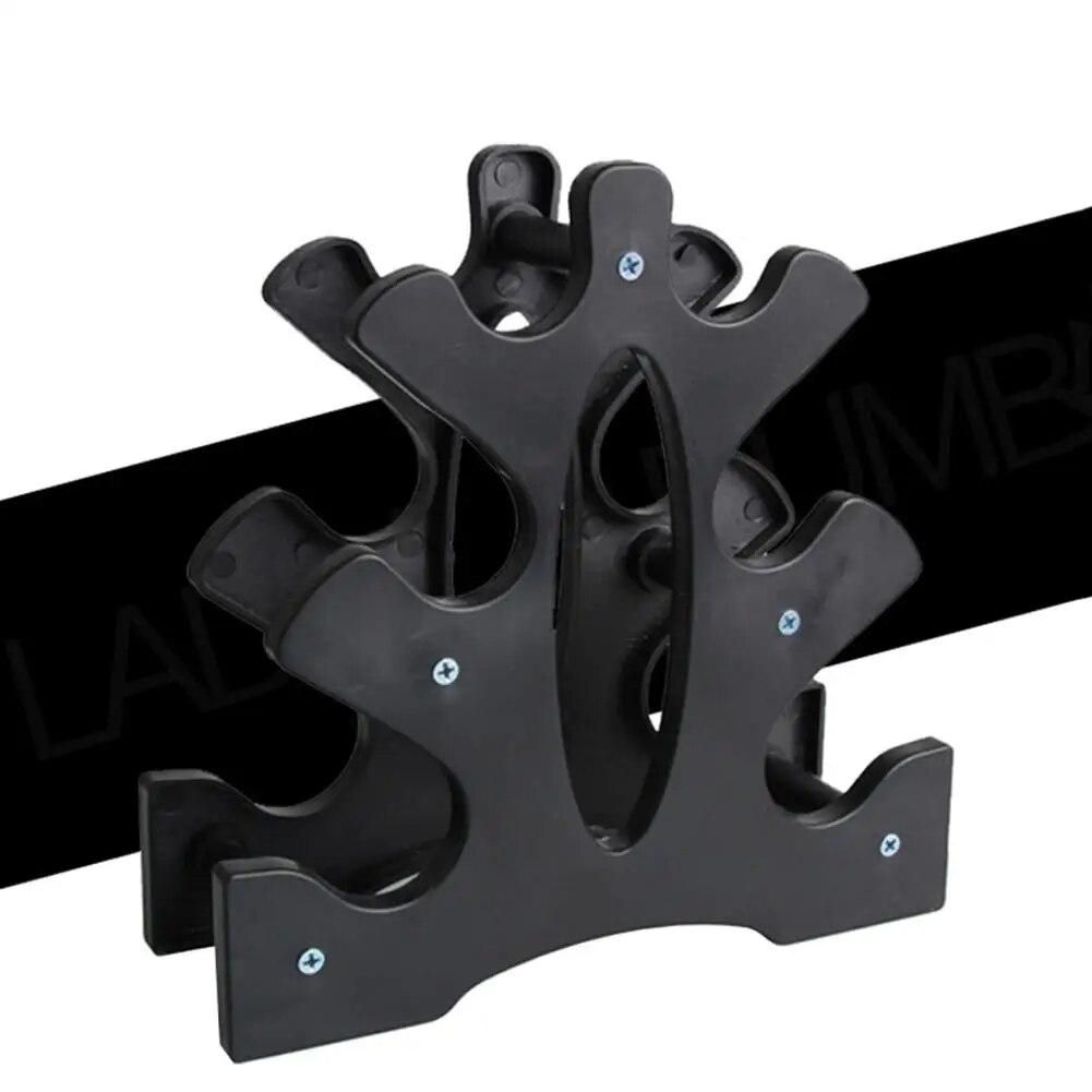3-Tier Dumbbell Storage Rack Stand for Multilevel Hand Weight Tower Stand for Gym Organization