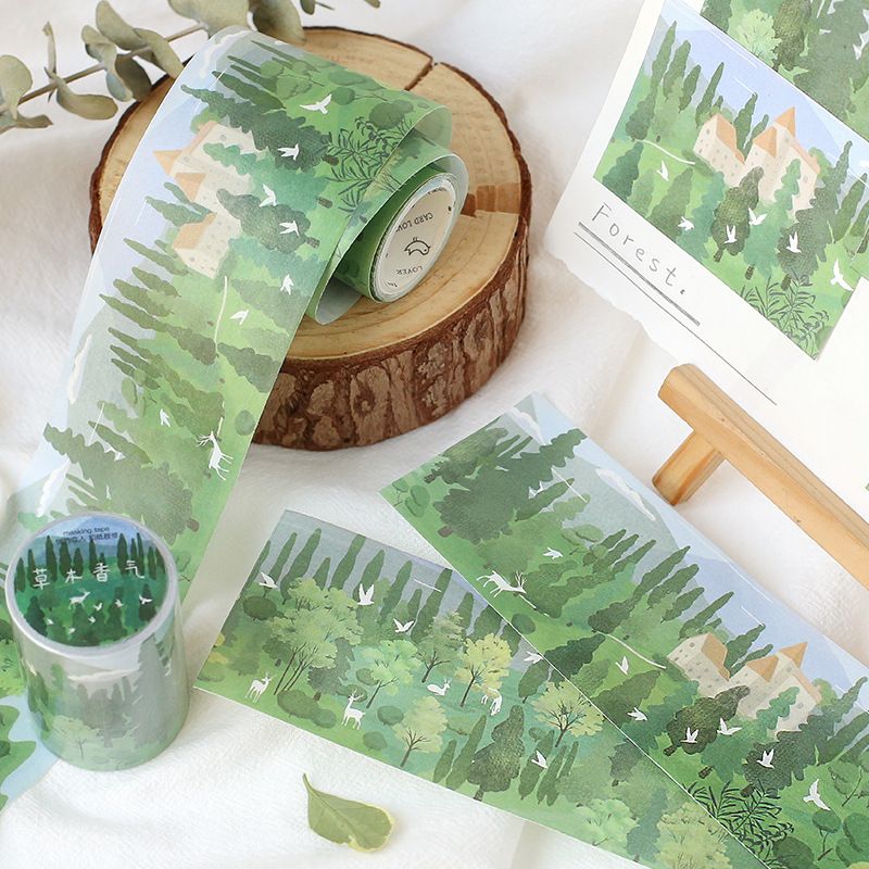 10pcs 1lot Decorative Adhesive Tapes Leisurely Rhyme