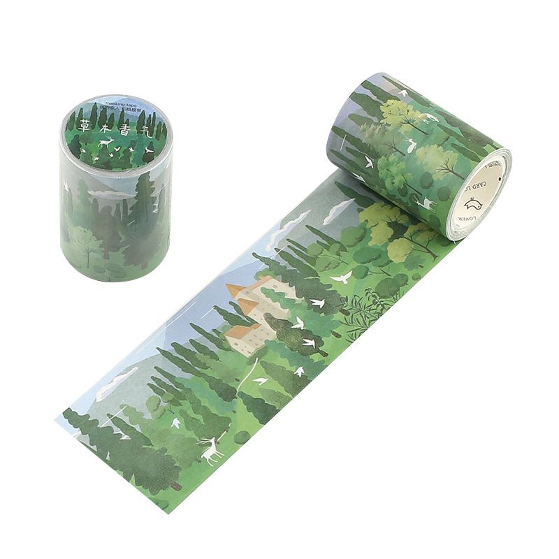 10pcs 1lot Decorative Adhesive Tapes Leisurely Rhyme