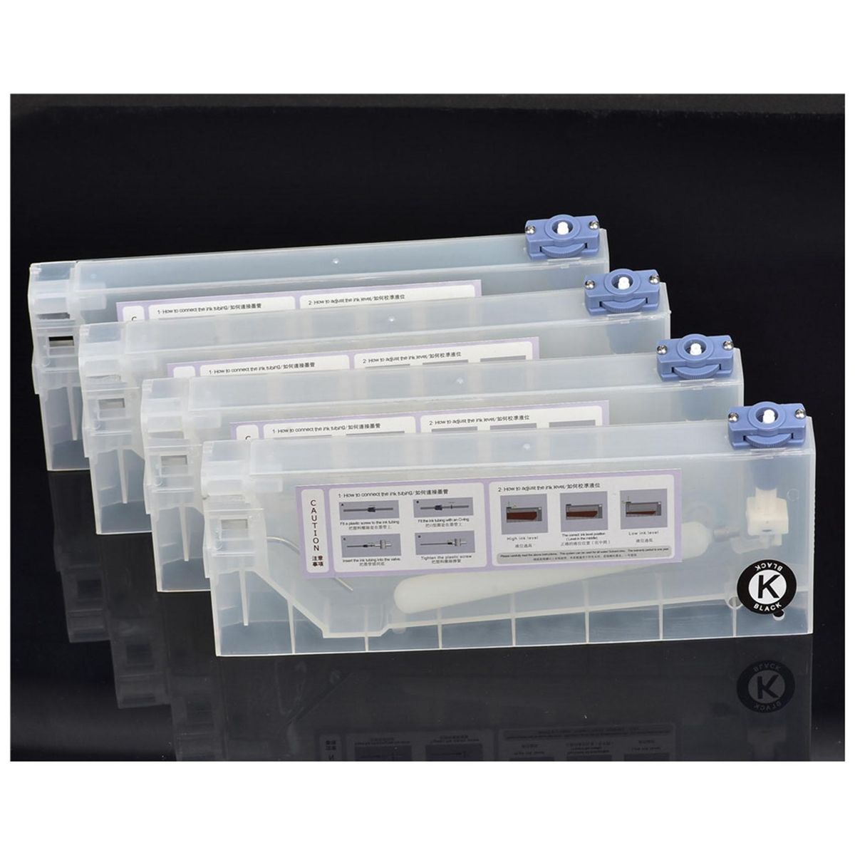 1 PCS 220 Ml Ink Cartridge as description Eco-Solvent Printer