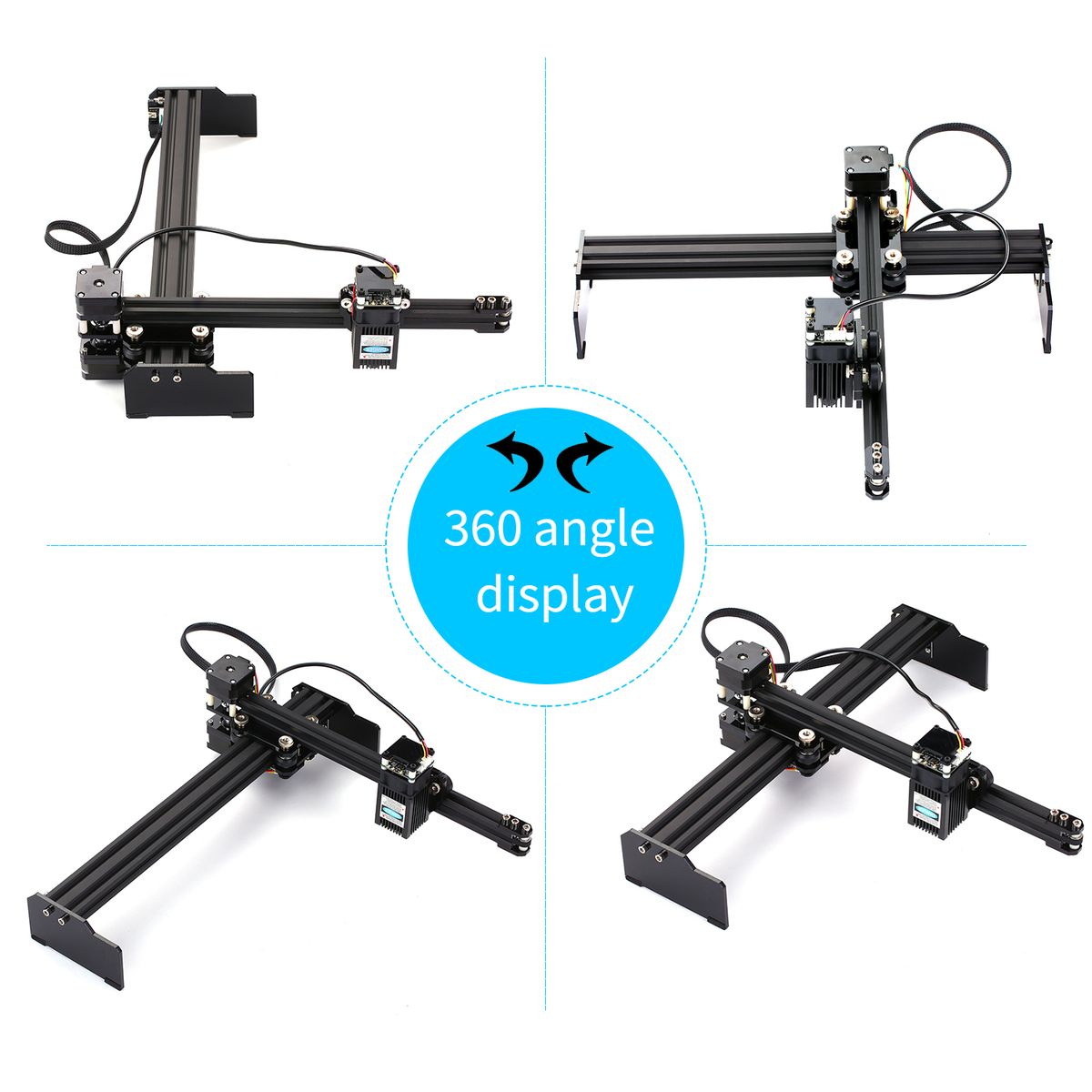 20W Laser Engraving Machine High Speed Mini Desktop Laser