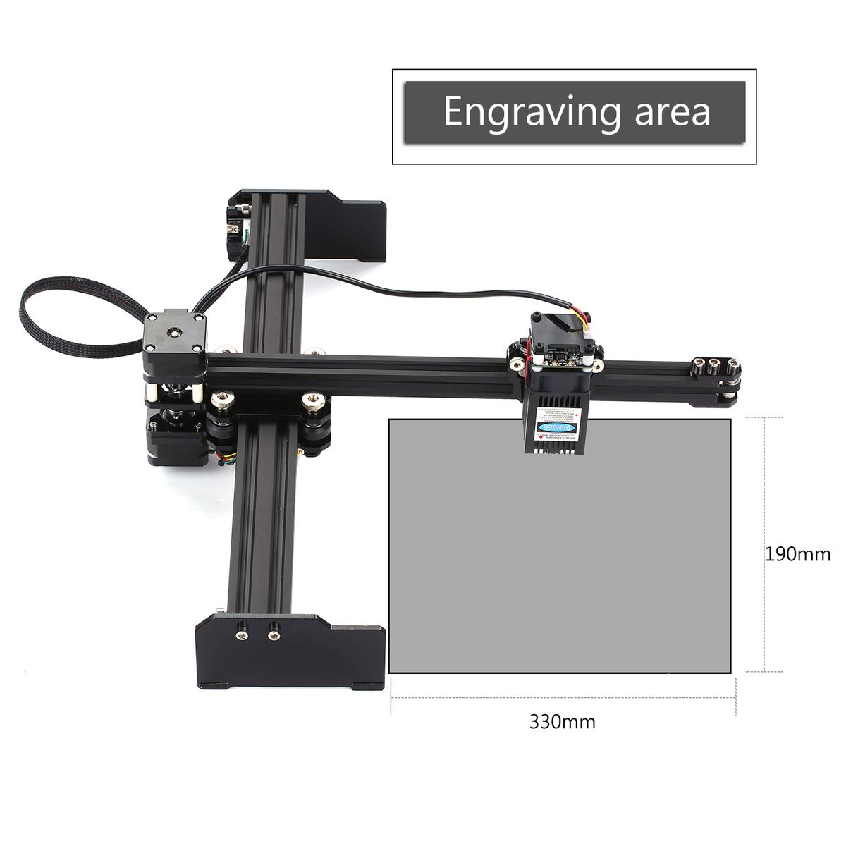 20W Laser Engraving Machine High Speed Mini Desktop Laser