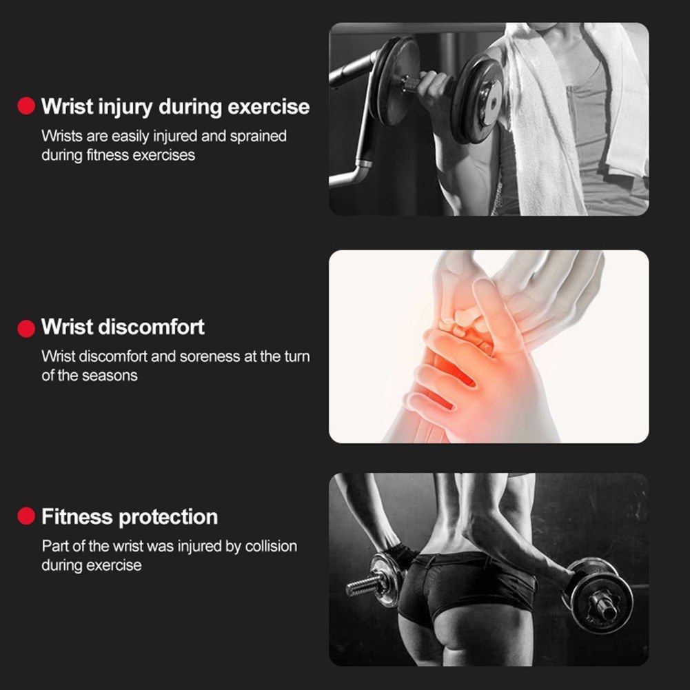 Sports Bracer Wrist Straps Fishing Fitness Yoga Palms Straps
