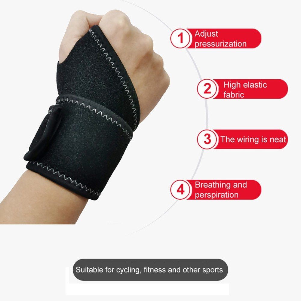 Sports Bracer Wrist Straps Fishing Fitness Yoga Palms Straps