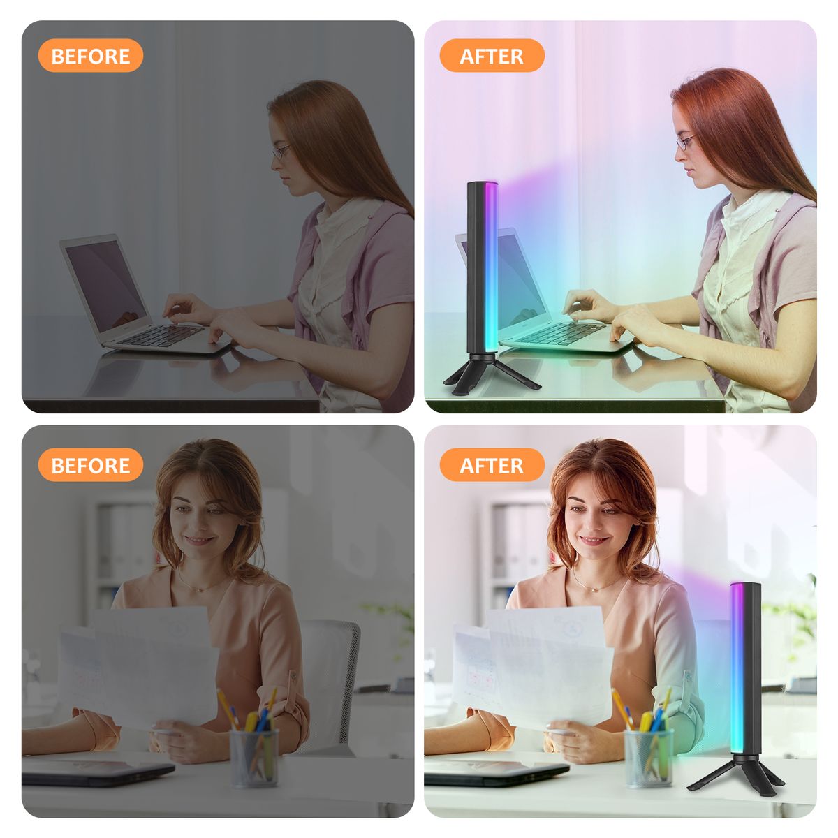 W200RGB Portable LED Video Light Rechargeable RGB