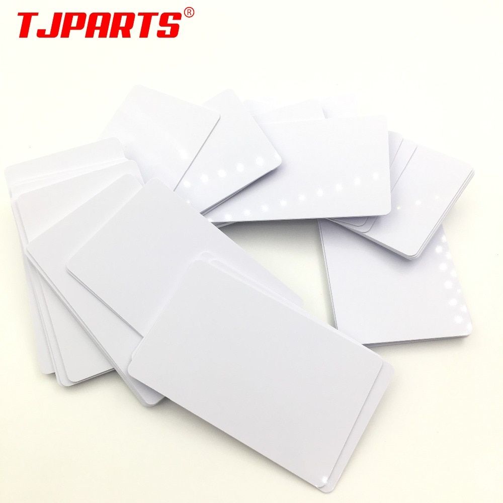 100 Glossy White Blank Inkjet Printable PVC Card Waterproof Plastic ID Card Business Card No Chip For Epson For Printer