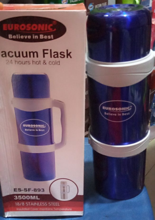 Stainless Steel Vacuum Hot/Cold Water Flask-3.5L