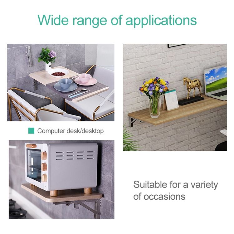 16 Inch Wall-mounted Foldable K-shaped Storage Shelf