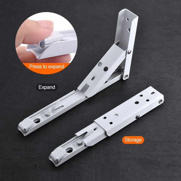 16 Inch Wall-mounted Foldable K-shaped Storage Shelf