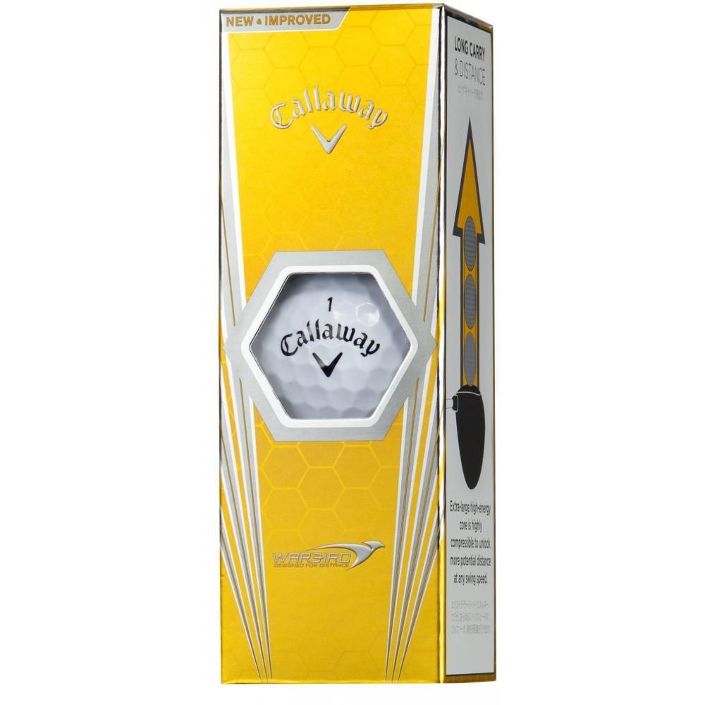 Golf Ball WARBIRD 1 dozen (12 pieces) White