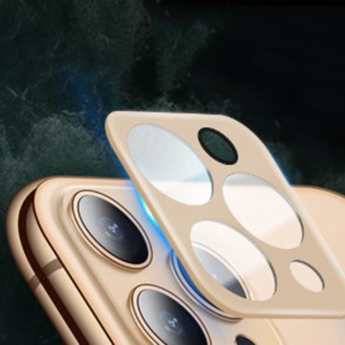 Rear  Amera Prote Tive  Over Tempered Gl  Material Suitable For   11pro/max And For   11-Local Gold-Apple 11pro/max