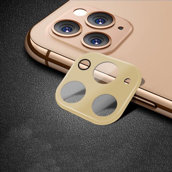 Rear  Amera Prote Tive  Over Tempered Gl  Material Suitable For   11pro/max And For   11-Local Gold-Apple 11pro/max