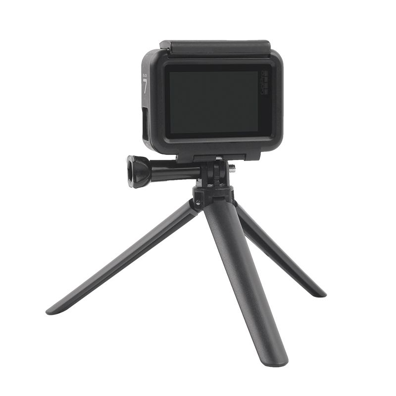 GP456 Tripod Bracket For GoPro/ Xiaoyi /SJ/ Mijia & Other Sport Cameras & 4-6.8 Inch Phones