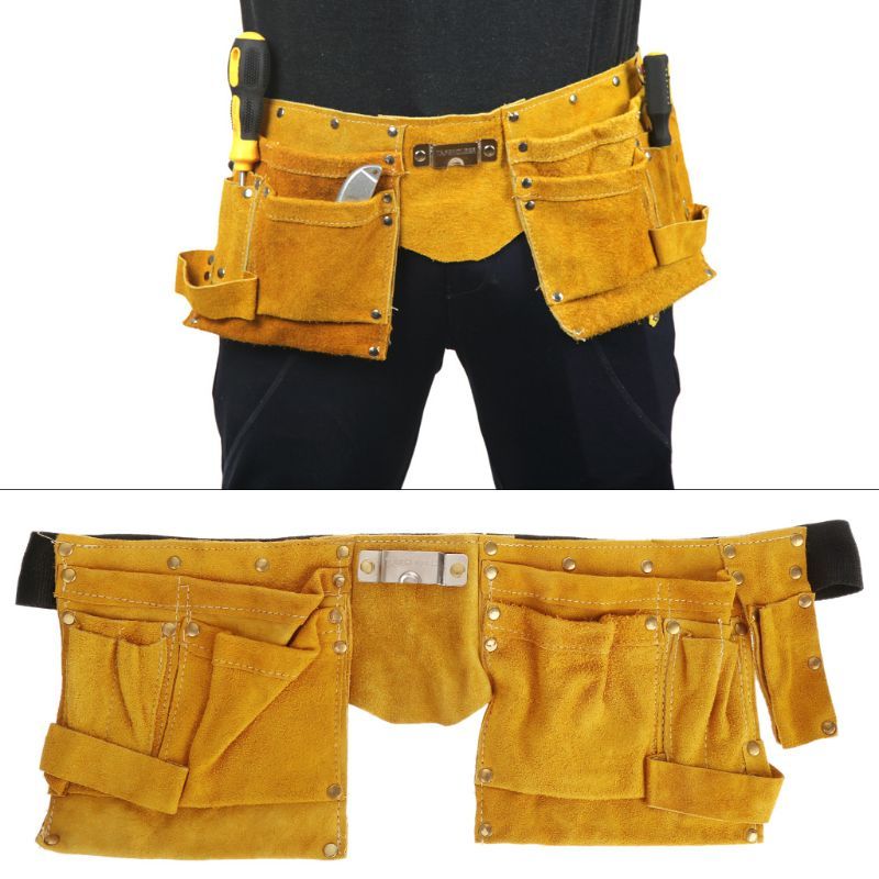 Electrician Waist Tool Belt Pouch Bag Screwdriver Kit