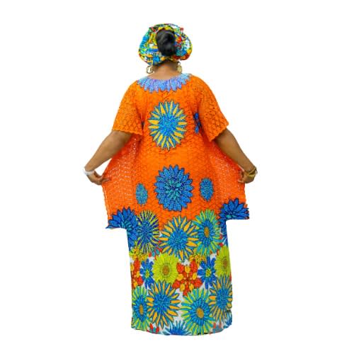 Fully Stoned Dress Folake Boubou