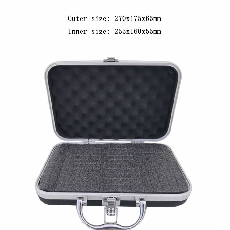 Portable Plastic Aluminum Alloy Toolbox Suitcase Impact